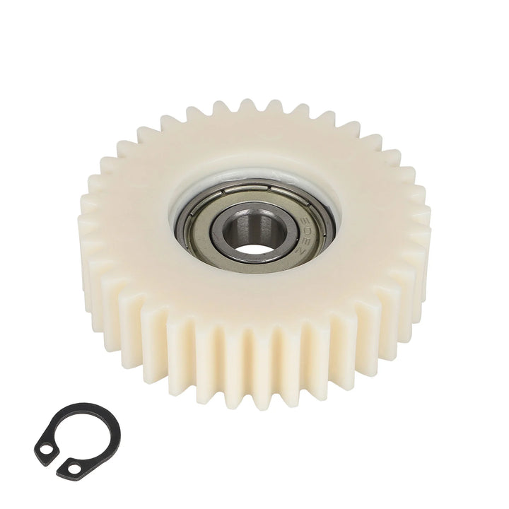36T Nylon Gear with 47.5mm Diameter and 608 Bearing for 36T 500W Motor Electric Vehicle Motor 36 Teeth Nylon Gear Folding Vehicle Battery Vehicle Driving Service Lithium Battery Vehicle Skateboard For Bafang Motor Gear bearings Connector
