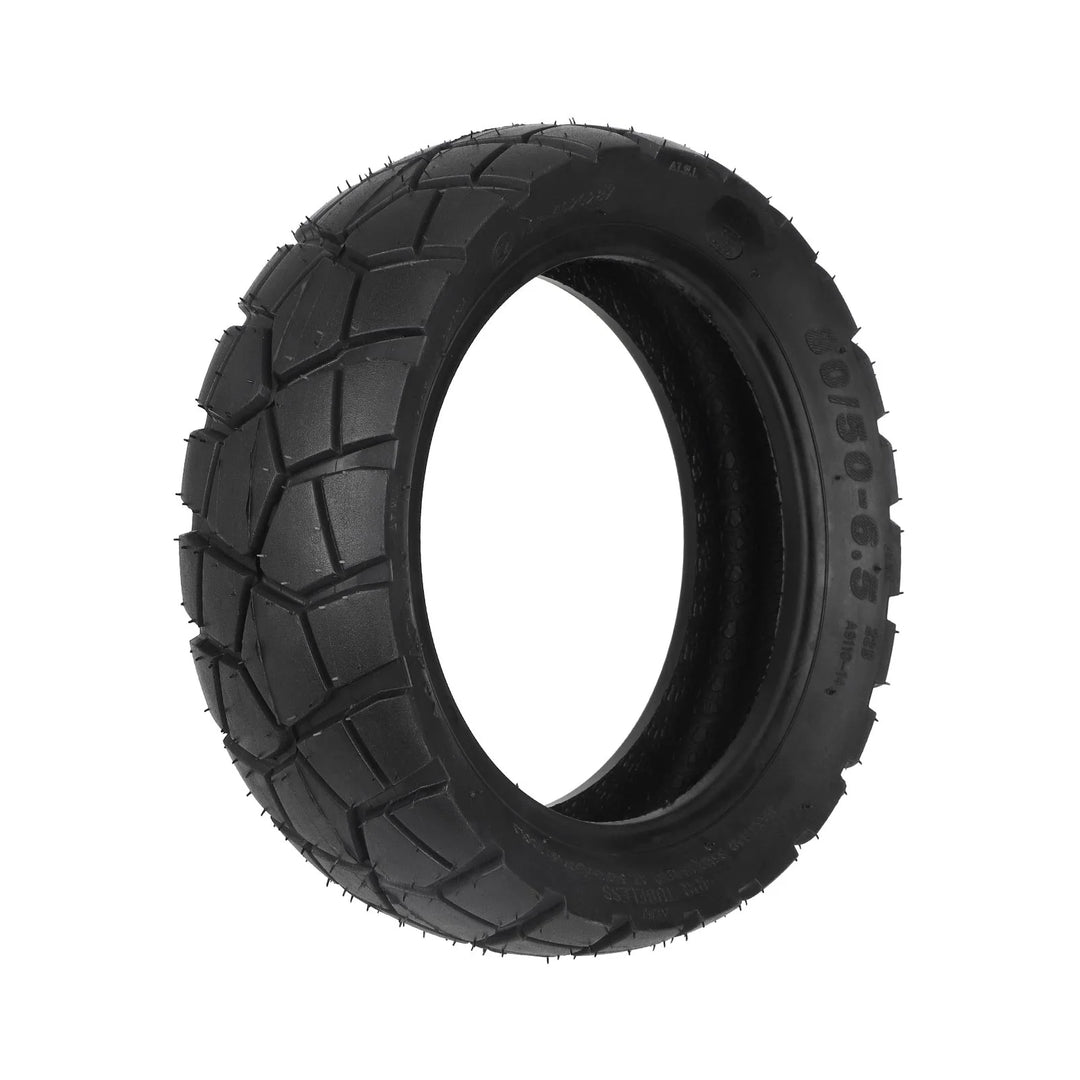 Pneumatico sottovuoto fuoristrada Aoxing 80/50-6.5, 10 pollici, pneumatico tubeless 80/50-6.5 per scooter elettrico Kukirin T3, pneumatico in gomma per scooter, pneumatico di ricambio per scooter elettrico da 10 pollici, buone prestazioni fuoristrada