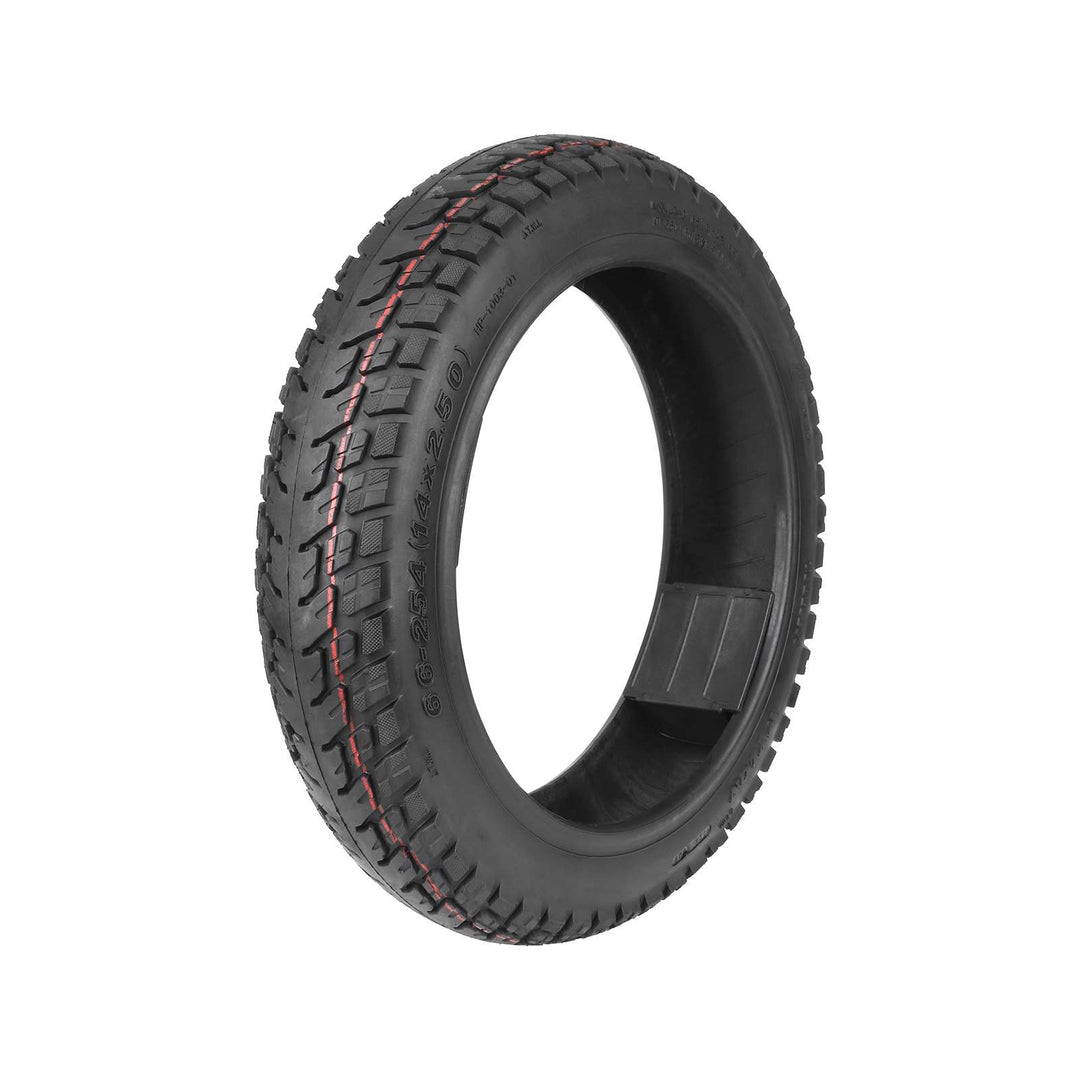 Ulip 66-254(14*2.5) Off-Road Tubeless Tire Pneumatic Wheel Tire For 14 Inch Electric Bicycle Electric Bicycle Wheels 14*2.50 Tires14x2.5(66-254) Off-Road Vacuum Tire Electric Vehicle 14 Inch Thick Off-Road Tire