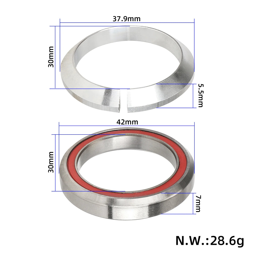 Kukirin G4 Cuscinetto conico inferiore D Cuscinetto serie sterzo monopattino elettrico Cuscinetto sterzo mountain bike Parti di ricambio Accessori in acciaio Strumenti di sostituzione