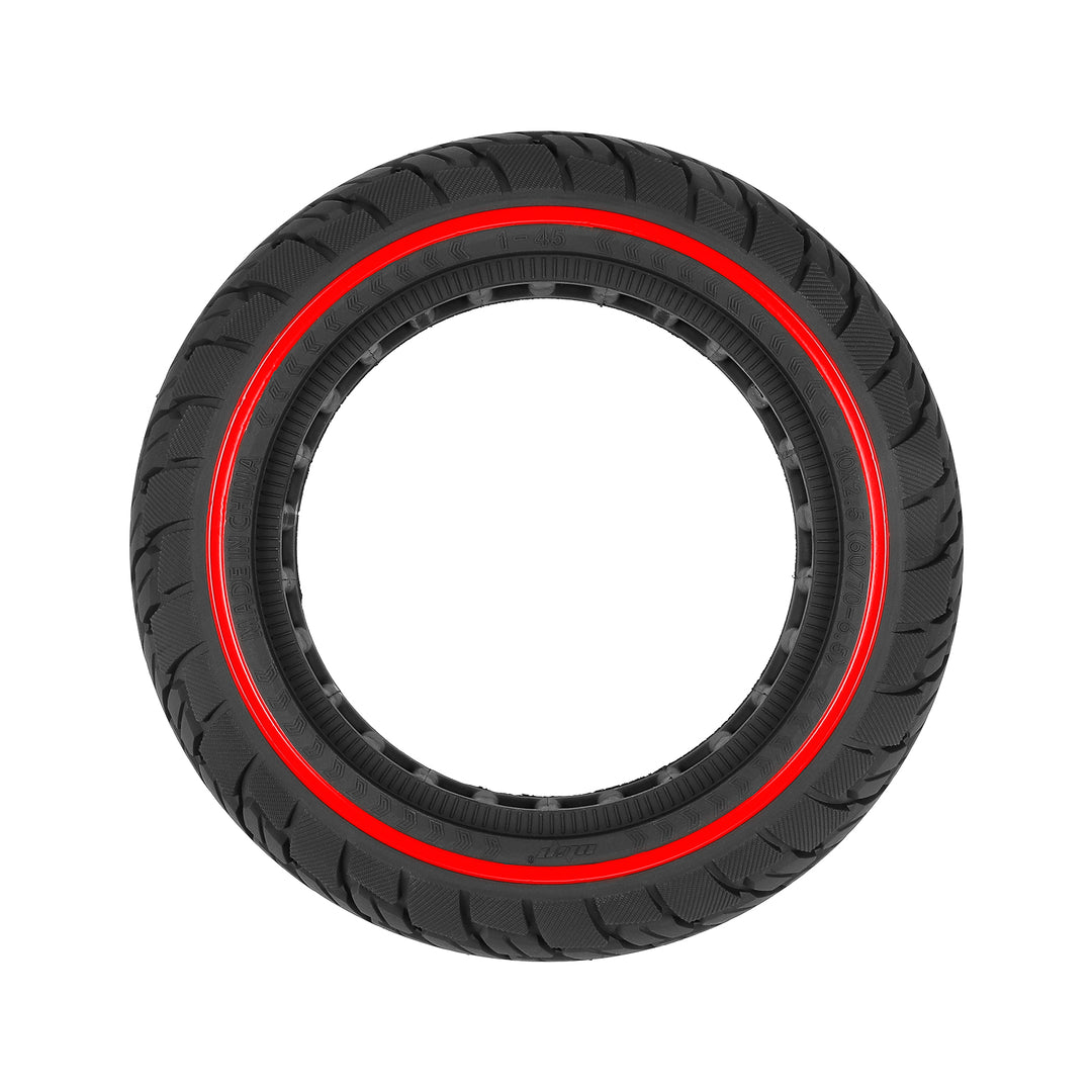 Ulip 10*2.5 Solid Tire with Red Circle with 45mm Slot Ulip 10*2.5 Honeycomb Explosion-proof Tires Max G30 G30D G30LP F2 F2 PRO F2 PLUS Electric Scooter 60/70-6.5 Solid Parts