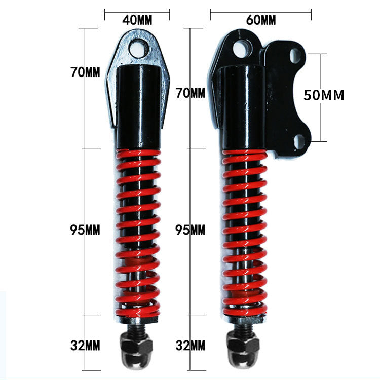 Ammortizzatore Idraulico 8/10 Pollici Ammortizzatore Anteriore Idraulico 8 Pollici 10 Pollici Ammortizzatore A Molla Per Veicoli Modificati Adatto Per KuGoo M4 Pro