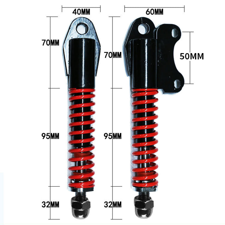 Ammortizzatore Idraulico 8/10 Pollici Ammortizzatore Anteriore Idraulico 8 Pollici 10 Pollici Ammortizzatore A Molla Per Veicoli Modificati Adatto Per KuGoo M4 Pro