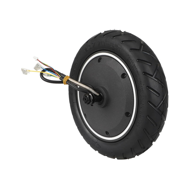 Xiaomi 5 Pro Motor with CST 60/70-6.5 Vacuum Tires 48V400W Motor with White Circle for Xiaomi 5 Pro Electric Scooter Engine Motor Replacement Driving Wheel Motor