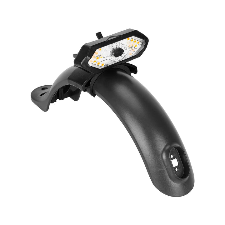 Remote Control Turn Signal Tail Light with Clips for Xiaomi M365 Pro 1S Pro2 MI3 MI4 4 Pro 4 Ultra G30 Max G30D and G30 Rear Fender LED Headlight 32 LED Super Bright Lamp Spotlights Mountain Bike Lights Universal Bicycle Waterproof Turn Signal