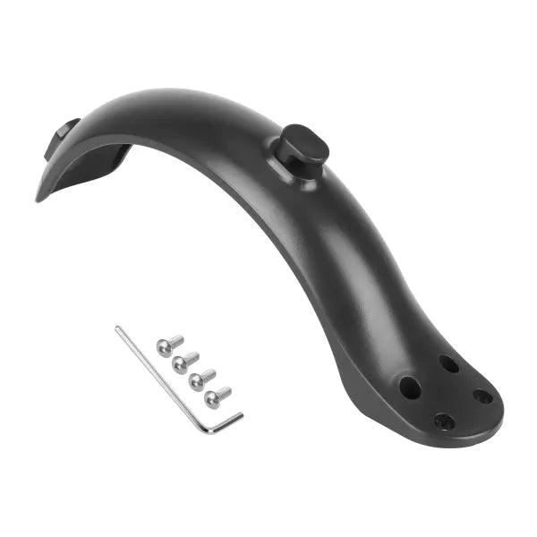 Black rear fender with 4 holes for copy M365 scooters