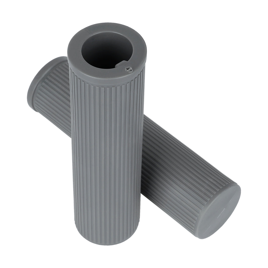 1 Paio Manopole in Gomma Grigie per Monopattino Xiaomi 4 Pro, Antiscivolo, Ergonomiche, Comode, Accessori per Coprimanubrio Elettrico, Manopole in Gomma Antiscivolo per Monopattino Elettrico Xiaomi 4 Pro, Pezzi di Ricambio