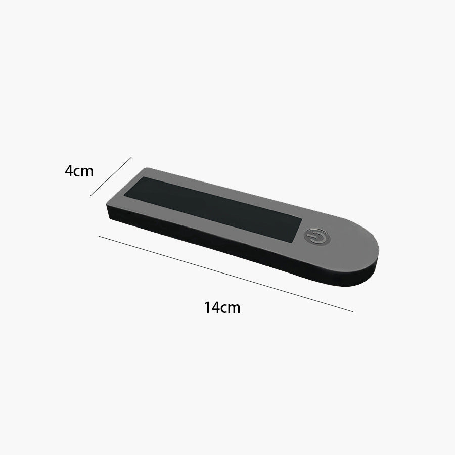 Copertura in silicone nera impermeabile per display G30 Max Scooter, pannello di controllo centrale in silicone per Ninebot MAX G30 Accessori per monopattini elettrici, custodia protettiva impermeabile antigraffio