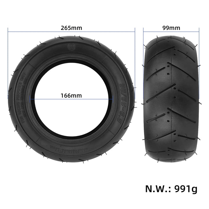90/65-6.5 Road Tire 11 Inch Thicked Outer Tyre for Dualtron Ultra Speedual Plus Zero 11x Electric Scooter Spare Parts