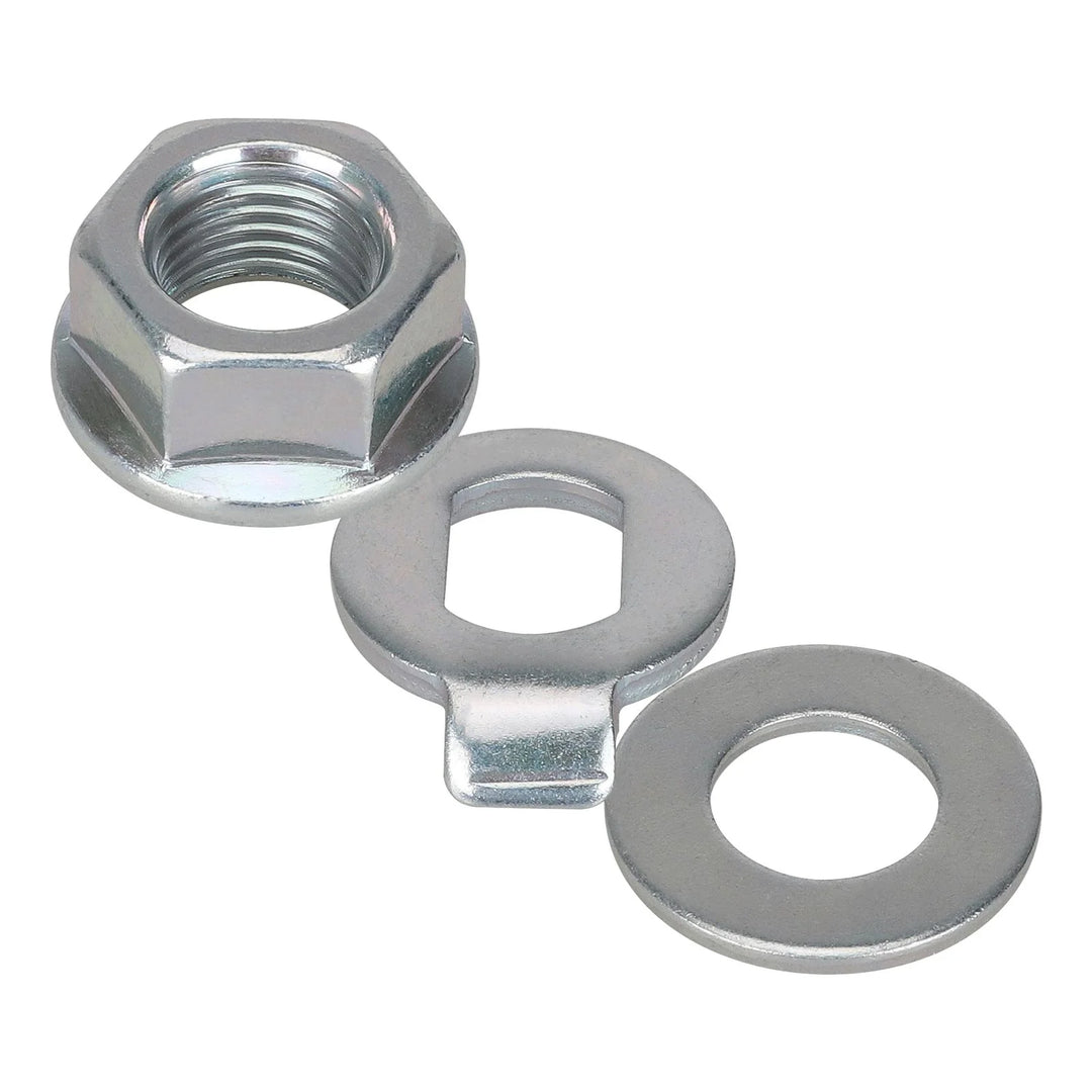 Bulloni in acciaio inossidabile con diametro interno di 14 mm Dadi fissi per ruote Viti per scooter elettrici Kukirin G2/G3/G4 Parti durevoli Dadi in lega d&
