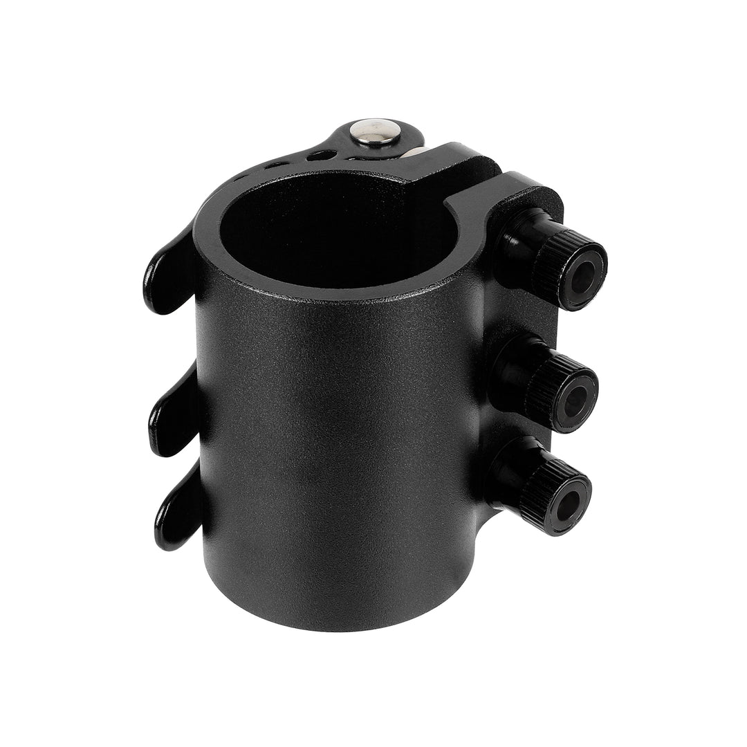 Morsetto Nero con 3 Blocchi per monopattino Kaabo Mantis 10 Kaabo 3 Fori Rinforzato Blocco per Kaabo Mantis 10 Morsetto Clip Palo di Blocco Rinforzo Più Sicuro Blocco Esteso Supporto Pieghevole