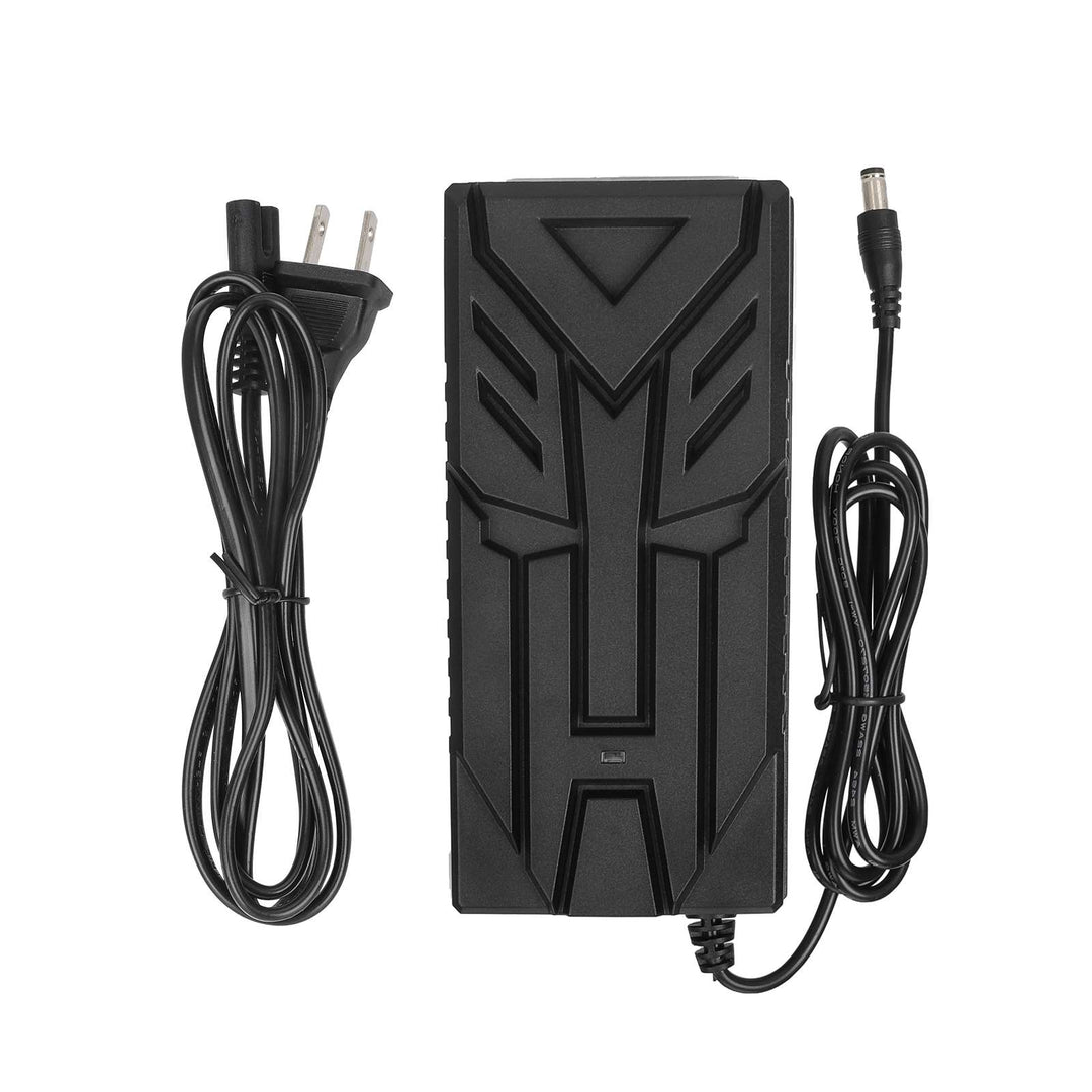 Ulip42V~54.6V2A DC2.1 Certified Charger EU Plug Charger 42V2A Adapter Lithium Battery Balance Bike Charger European Standard Li-ion Battery Pack Charger Power Adapte Input 100-240V 48V 13S Lithium Skateboard Balance Vehicle Battery with Fan