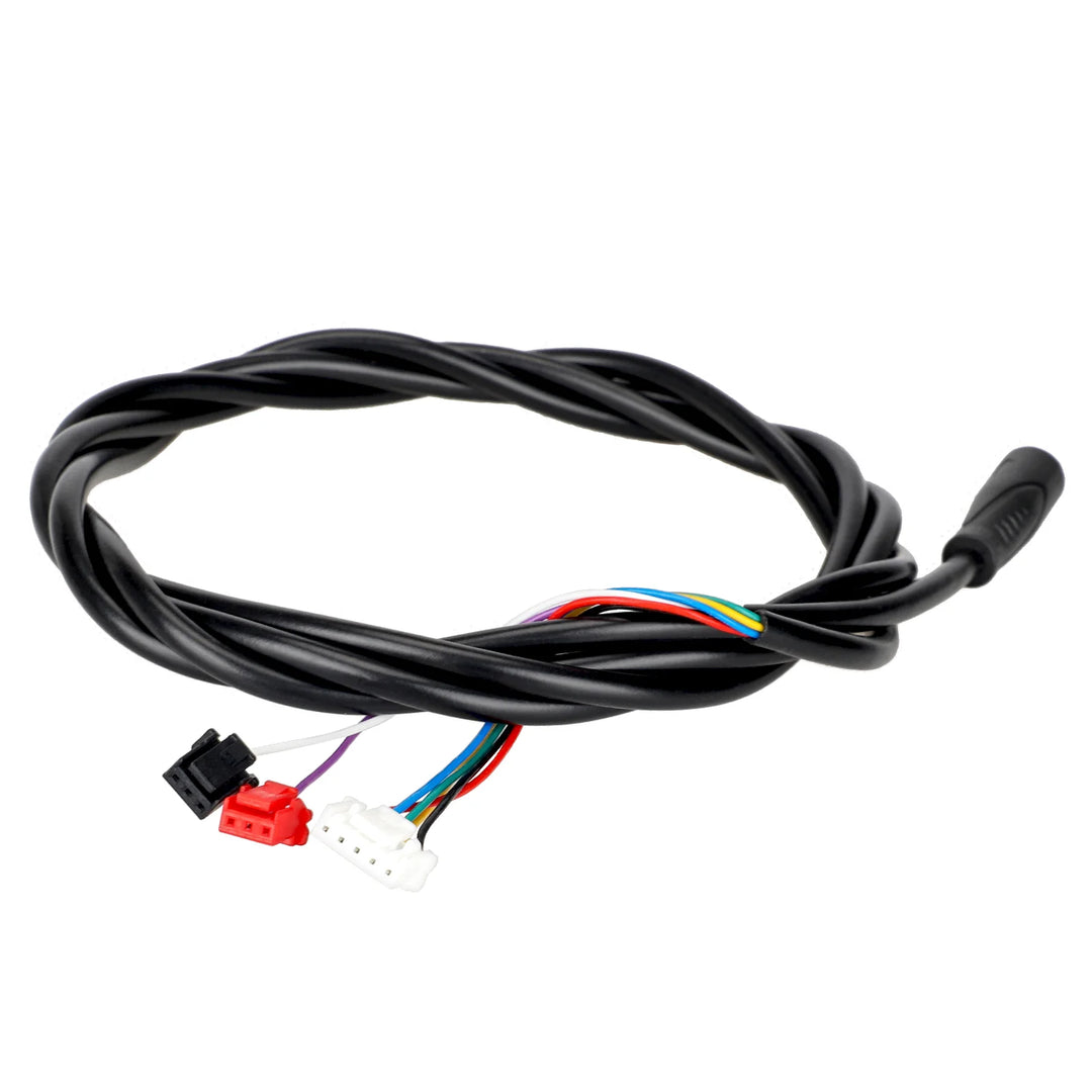 Kukirin A1 Original Integrated Cable For KuKirin A1 Electric Scooter Control Integrated Wire Harness Data Line Replace Parts A1 Electric Scooter Integrated Cable Multiple Interfaces Connection Short Circuit and Leakage Protection Components