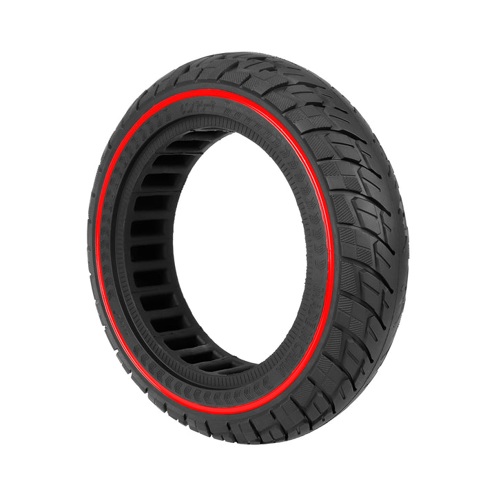 Ulip 60/70-7.0 Solid Tire with Red Circle for Xiaomi 4 Pro 4 Pro Max Scooters 10 Inch 60/70-7.0 Off-Road Solid Tire without Inflation Puncture-proof Tyre for Xiaomi Mi 4 PRO Tires Electric Scooter Parts