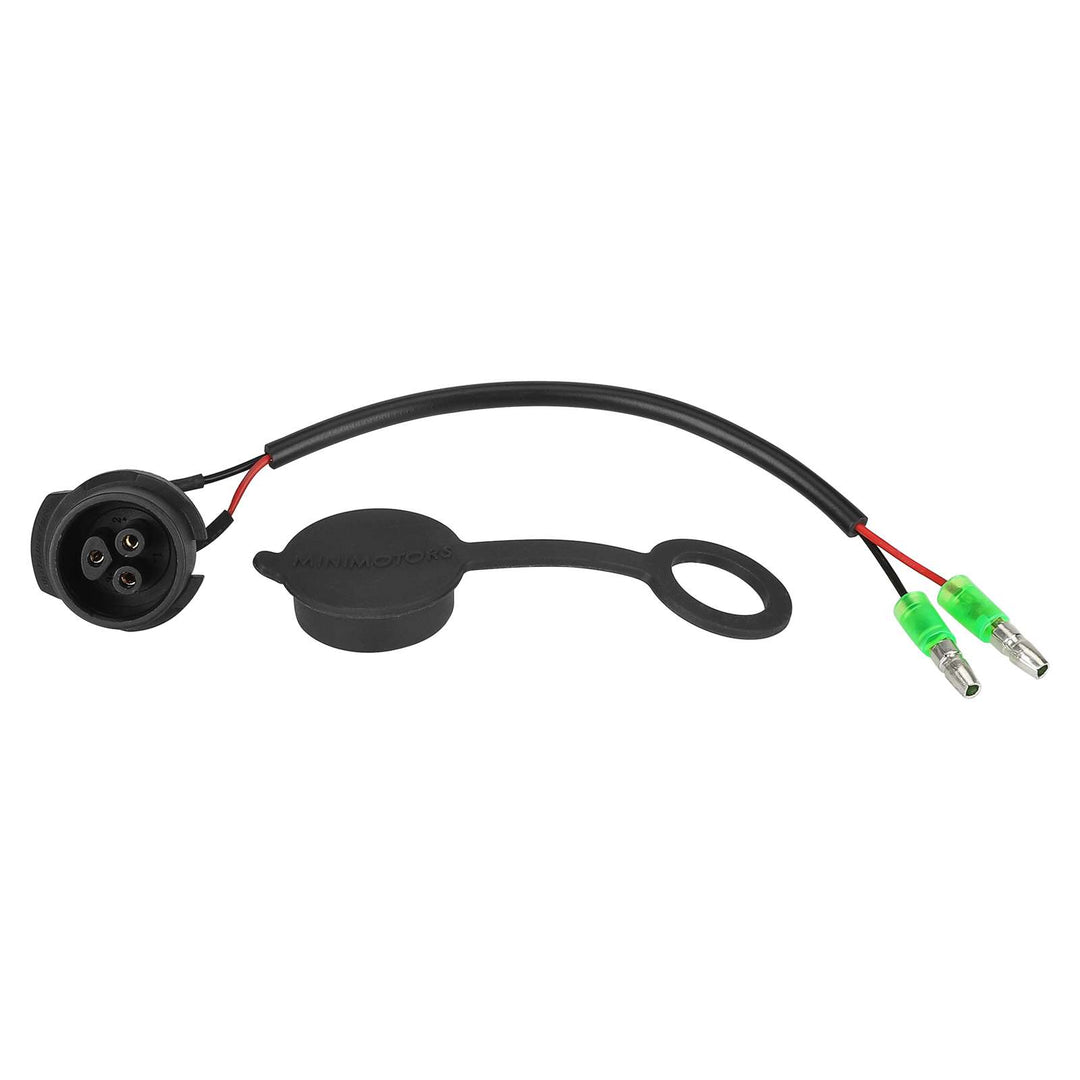 Charging Cable with Inline  Connector and Cover for DUALTRON TOGO 48V scooter DUALTRON TOGO Charger Port with Cable Charging Cable with Inline Connector and Silicone Cover for DUALTRON TOGO Scooter DUALTRON TOGO PARTS