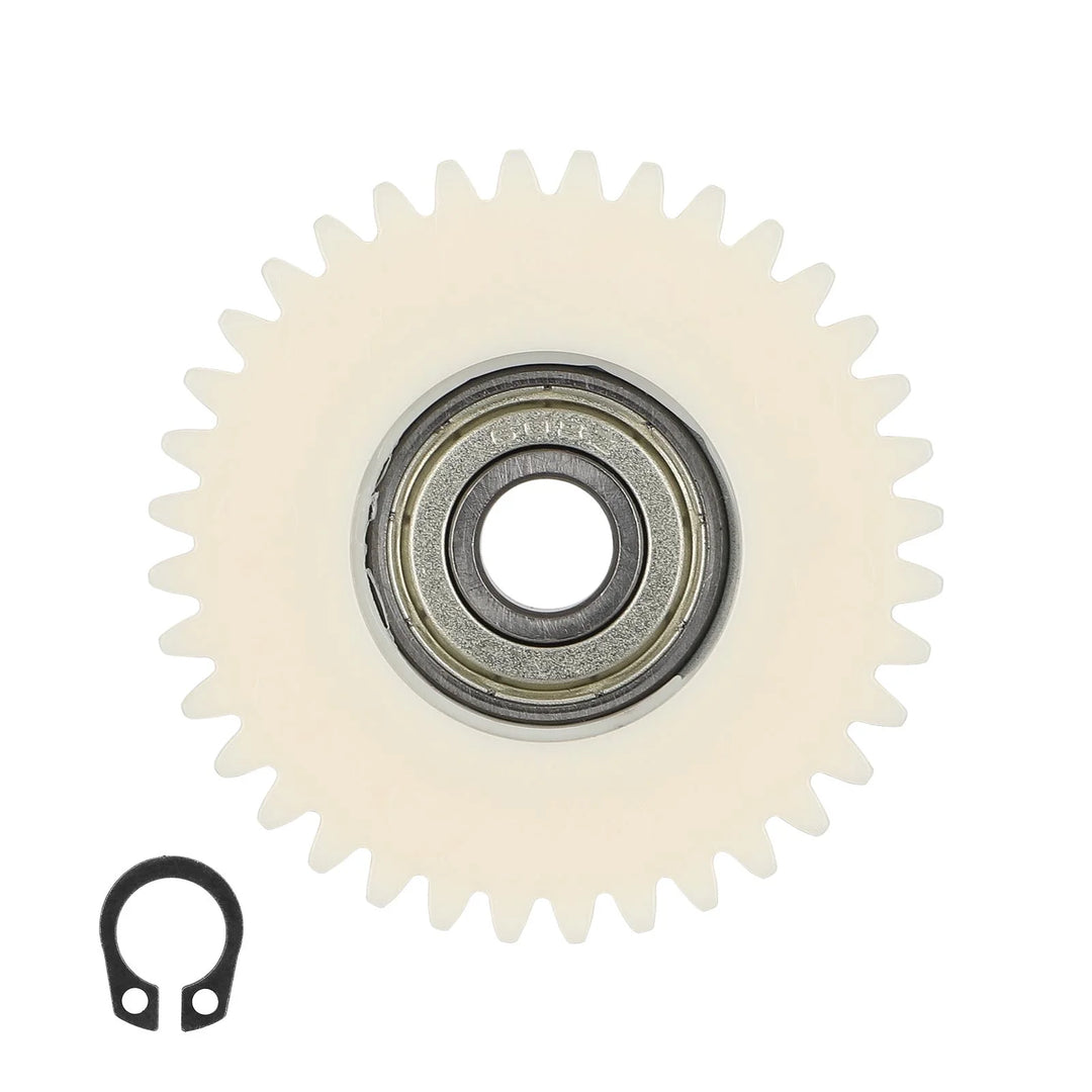 36T Nylon Gear with 47.5mm Diameter and 608 Bearing for 36T 500W Motor Electric Vehicle Motor 36 Teeth Nylon Gear Folding Vehicle Battery Vehicle Driving Service Lithium Battery Vehicle Skateboard For Bafang Motor Gear bearings Connector