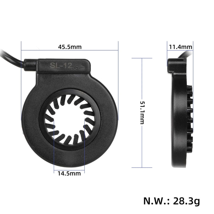 Left Bicycle Accessories Booster Sensor Booster Dual Hall Integrated Booster Wheel Throttle Tube Throttle Magnet Compatible Assembly Dual Hall Easy Install Electric Scooter Sensorbicycle Accessories Booster Sensor Booster Dual