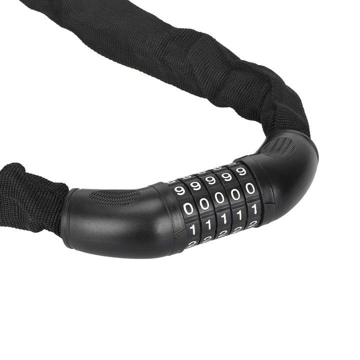 Lucchetto per moto elettrica con combinazione, lucchetto a catena per bicicletta, antifurto per bicicletta, lucchetto a catena portatile, lucchetto per mountain bike