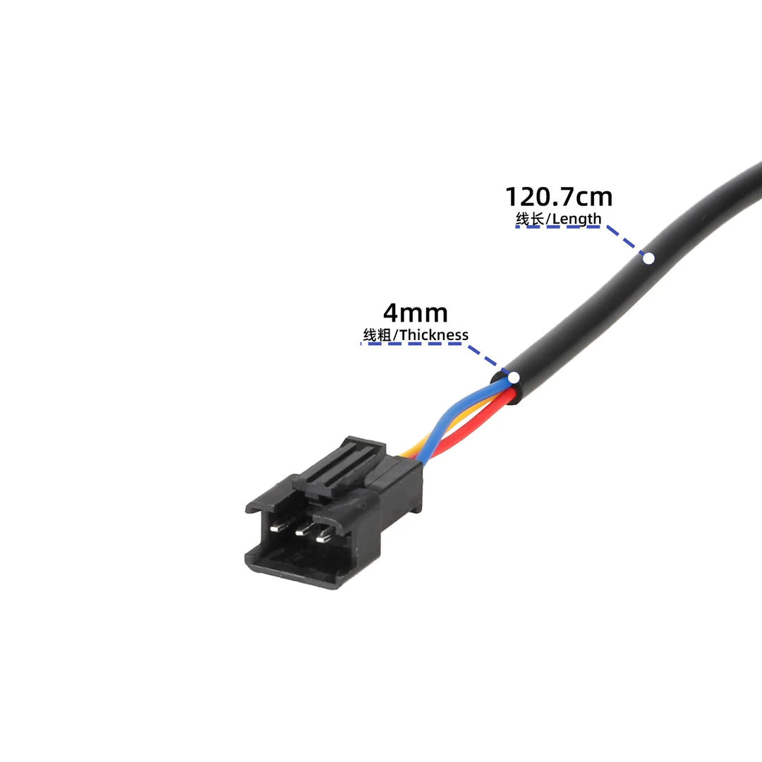 118cm Cable Length 12-magnet Sngle Hall-effect Assist Sensor for Electric Bicycles 12-magnet Pulse-enhanced Sensor Pulse-assisted Speed Sensor Assist Sensor Magnetic System Assist Sensor