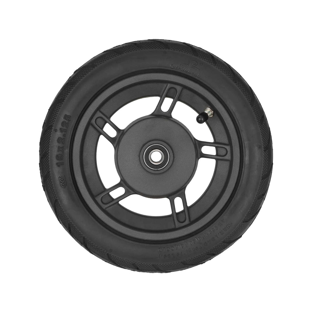 Original Rim for Xiaomi 4 lite(2nd Gen) Scooter Xiaomi 6 Lite with 10*2.125 Tire 10 Inch Hub Wheel Front Wheel Aluminum Alloy Assembly Parts Complete Front Wheel Assembly