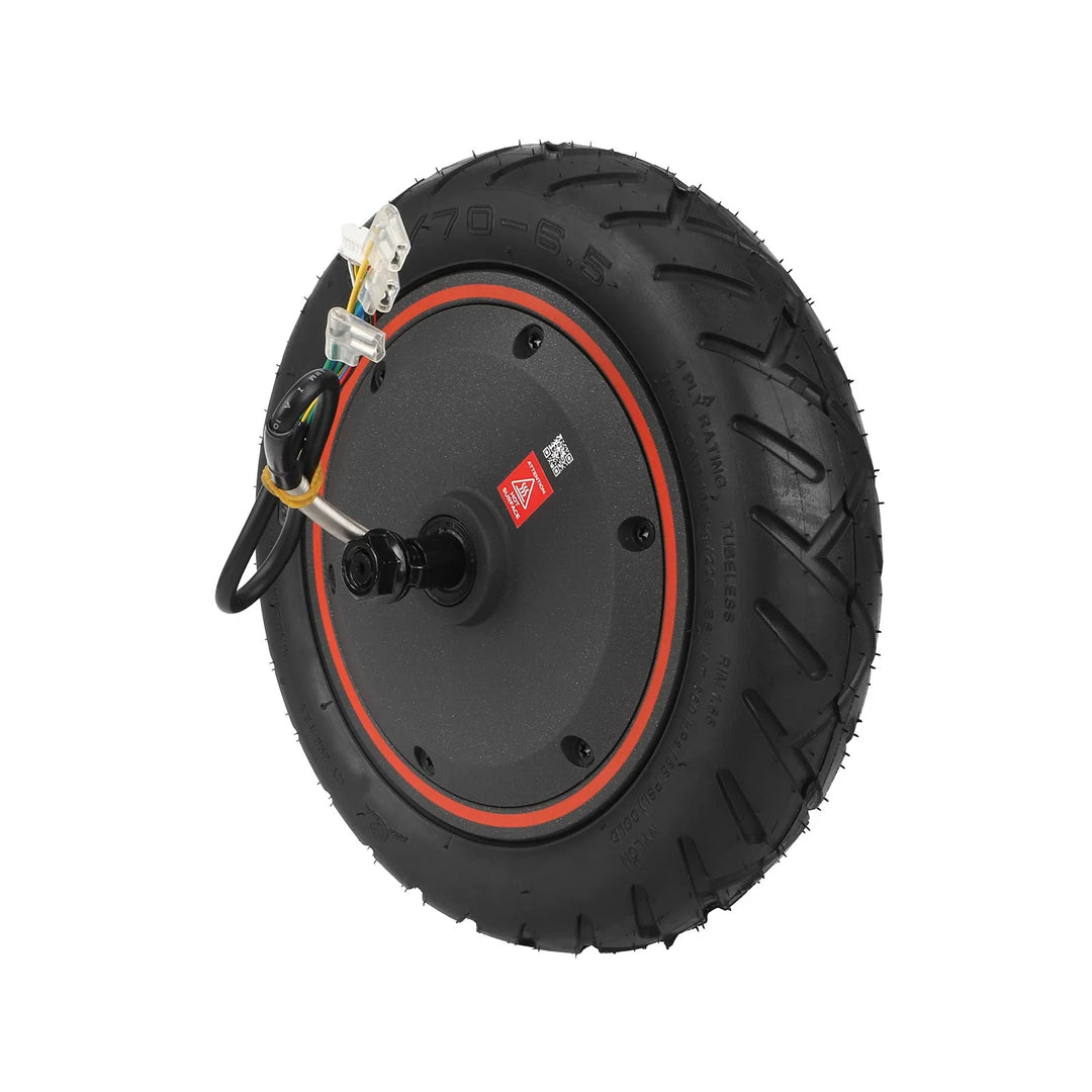 Xiaomi 5 Max Motor with Yuanxing 60/70-6.5 Vacuum Tires 48V400W Motor with Red Circle for Xiaomi 5 MAX Electric Scooter Engine Motor Replacement Driving Wheel Motor