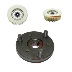 Electric vehicle toothed high-speed motor