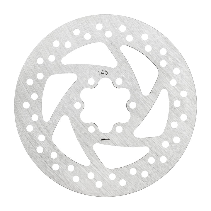 145mm Disc Brake Rotors with 6 Holes for VSETT 10+ 10 APEX DUALTRON KAABO Some Electric Scooter 
 Brake Disc Electric Scooter Brake Disc Pad Diagonal 44mm Disc 145mm Disc Brake Rotor Stainless Steel Brake Disc