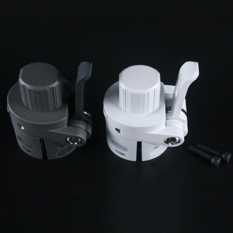 Base pieghevole grigia completa per monopattino elettrico Xiaomi Mijia M365 Pro, con sistema di bloccaggio integrato. Base solida in metallo per ricambio palo pieghevole con accessori a vite per monopattino elettrico Xiaomi M365 Pro.