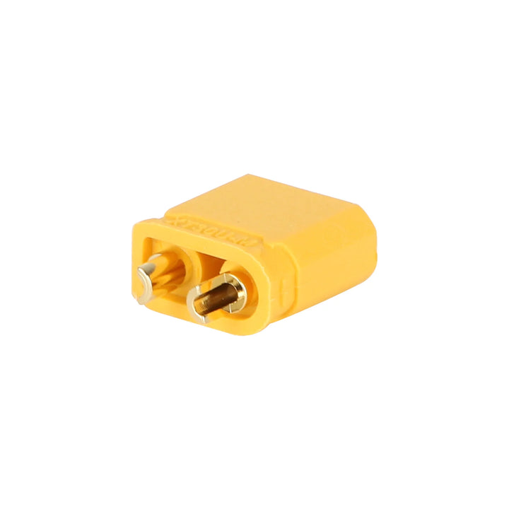 Connettore maschio Amass XT30U-M XT30U potenziato con spinotti a banana placcati in oro AMS XT30U-M Connettore maschio giallo Presa per aviazione ad alta corrente Connettore Amass XT30