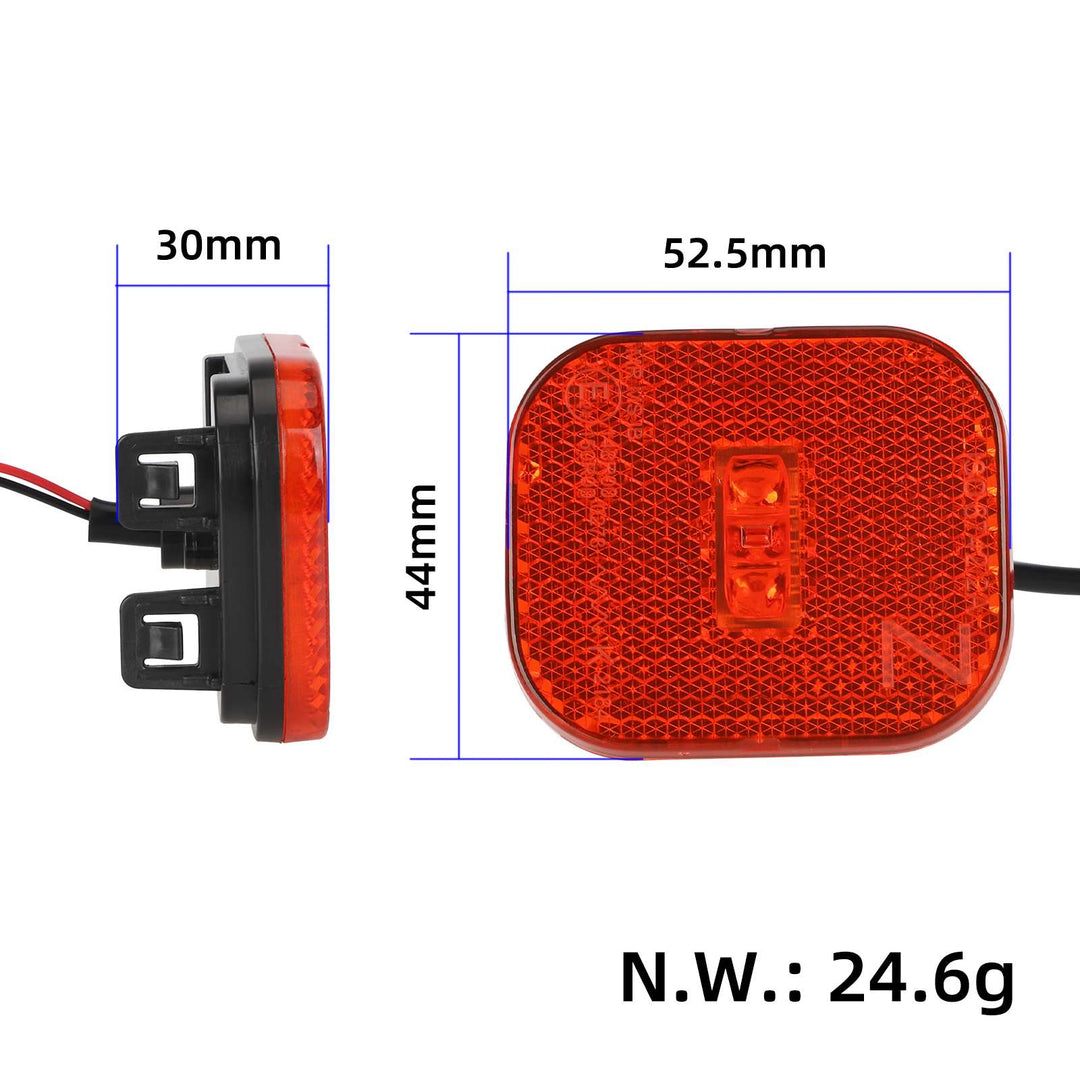 Rear fender tail light with screw for Segway Max G2 scooter