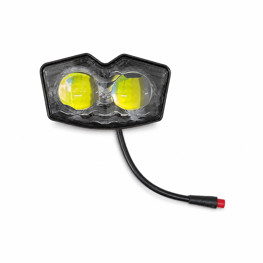 Faro Anteriore a LED Compatibile con Monopattino Elettrico Ecoxtrem TANK M41
