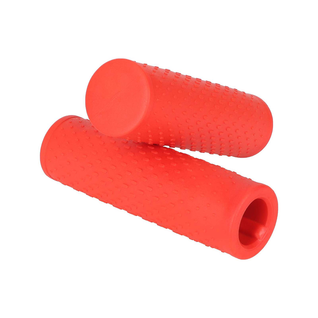 1 Pair Gray Rubber Handlebar Grip as Xiaomi M365 Scooter Anti-Slip Ergonomic Comfortable Electric Scooter Handle Cover Accessories Rubber Handle Bar Grips Handle Anti-Slip Cover for Xiaomi M365 1S Pro Pro2 Mi3 Electric Scooter Replacement Parts