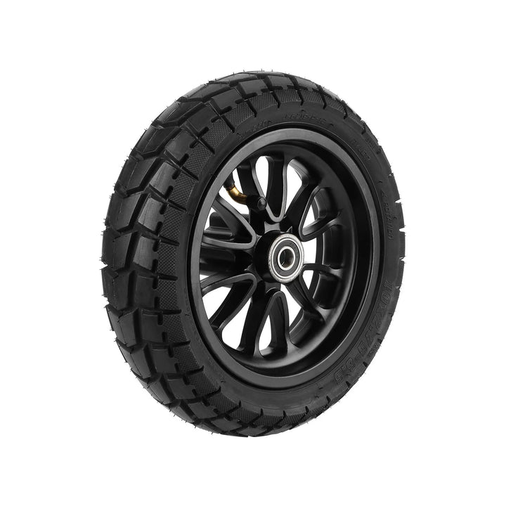 Kukirin A1 Front Wheel Rim Tire 10 inch 10*2.75-6.5 Wheel Original Scooter Drive Wheel Assembly Original 10x2.7-6.5 Front Wheel Assembly for KUGOO KIRIN A1 Kukirin A1 Electric Scooter Wheel Hub Tire Replace Spare Parts