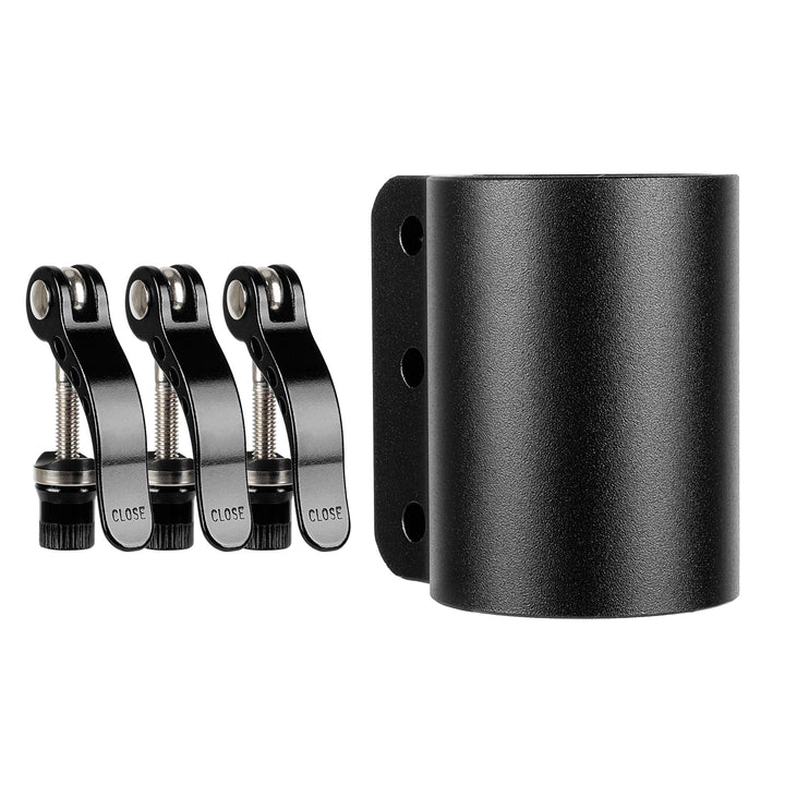 Morsetto Nero con 3 Blocchi per monopattino Kaabo Mantis 10 Kaabo 3 Fori Rinforzato Blocco per Kaabo Mantis 10 Morsetto Clip Palo di Blocco Rinforzo Più Sicuro Blocco Esteso Supporto Pieghevole