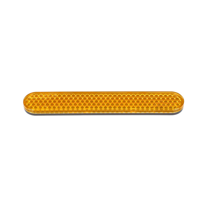 4 Pcs Yellow Segway Scooter G30 Max Reflective Strips Reflective Stickers Max G30 Plastic Cover Reflective Safety Stickers Front Rear Wheel Cover Waterproof Reflective Sticker For Ninebot Max G30 Electric Scooter Warning Dustproof Reflective Sticker