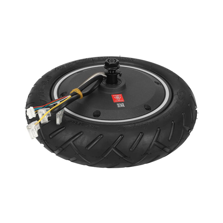 Xiaomi 5 Pro Motor with CST 60/70-6.5 Vacuum Tires 48V400W Motor with White Circle for Xiaomi 5 Pro Electric Scooter Engine Motor Replacement Driving Wheel Motor
