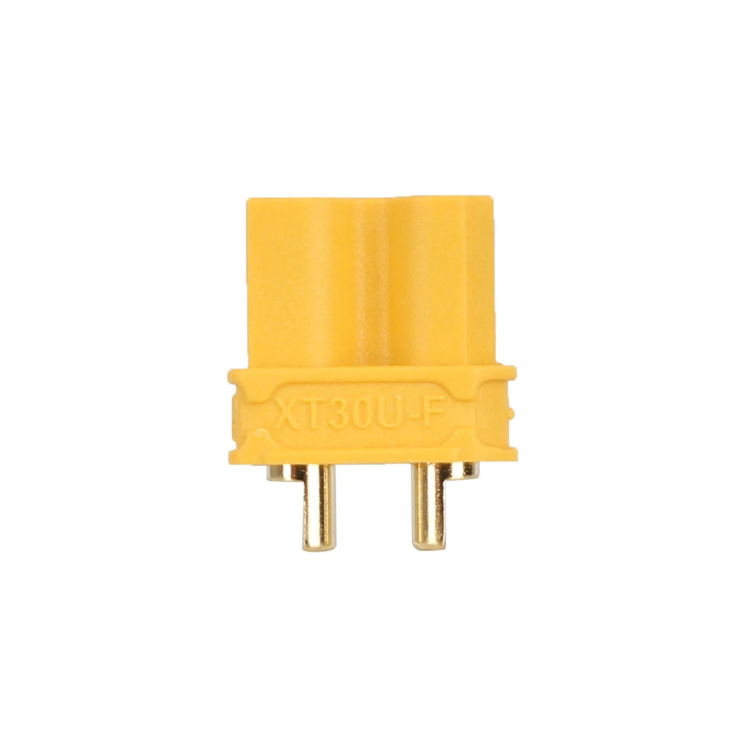 Connettore femmina Amass XT30U-F XT30U aggiornato con connettori a banana placcati in oro AMS XT30U-F Connettore femmina giallo Connettore di alimentazione ad alta corrente Presa aeronautica Connettore Amass XT30