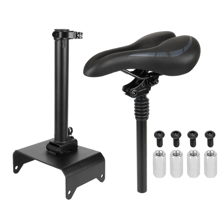 Sedile Nero con Sella Grande per Scooter Segway Ninebot Serie F Pieghevole Regolabile in Altezza Sedia Ammortizzante per Ninebot F20 F25 F30 F40 Sella Pieghevole Scooter Elettrico Parti Modificate