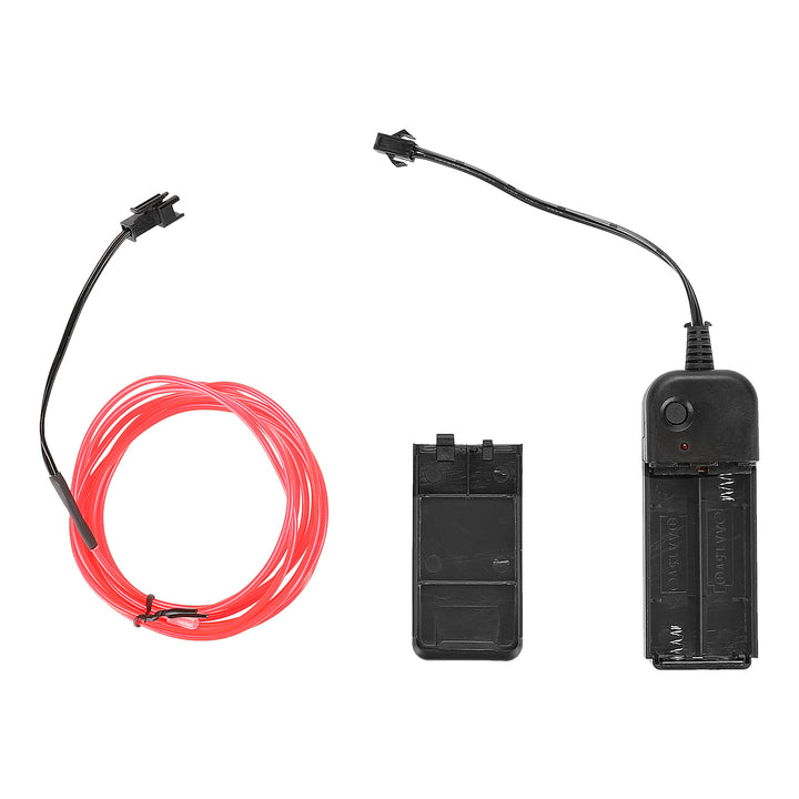 Luci Decorative Rosse da 2M, Luci Decorative a Luce Fredda, Luci Decorative di Avvertimento Notturno per Scooter Elettrici Ninebot G30 Max Xiaomi M365 Pro Accessori