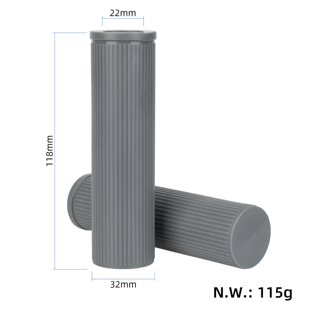 1 Paio Manopole in Gomma Grigie per Monopattino Xiaomi 4 Pro, Antiscivolo, Ergonomiche, Comode, Accessori per Coprimanubrio Elettrico, Manopole in Gomma Antiscivolo per Monopattino Elettrico Xiaomi 4 Pro, Pezzi di Ricambio
