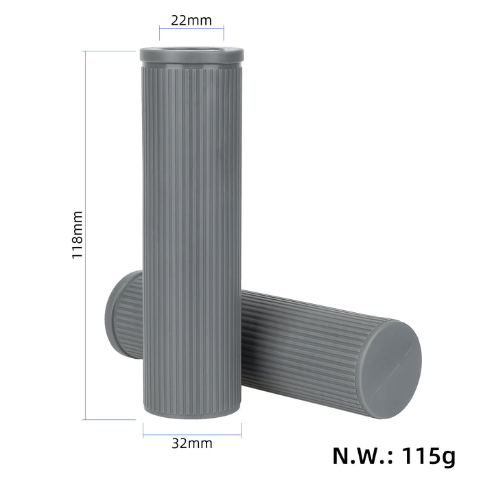 1 Paio Manopole in Gomma Grigie per Monopattino Xiaomi 4 Pro, Antiscivolo, Ergonomiche, Comode, Accessori per Coprimanubrio Elettrico, Manopole in Gomma Antiscivolo per Monopattino Elettrico Xiaomi 4 Pro, Pezzi di Ricambio