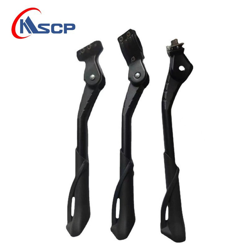 Mountain bike support lithium car aluminum alloy side foot support