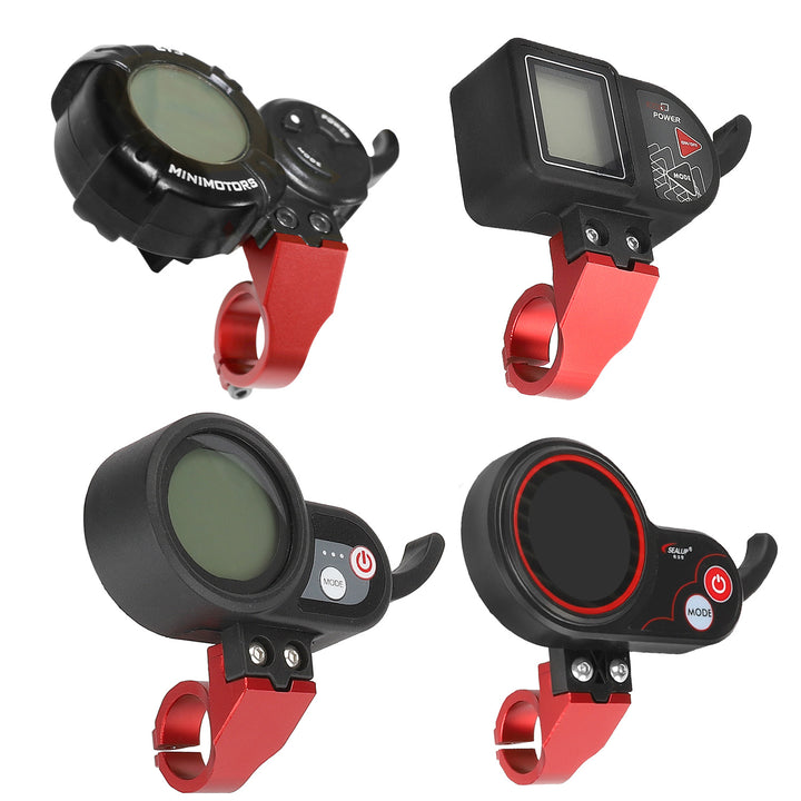 Minimotor Display Seat Voor Elektrische Scooter Alle Dualtron Thunder Dualtron X Dualtron Mini Speedway Kaabo Speedual Eye Throttle for Speedual Mini Plus Grace Zero 8 9 10 8X 10X 11X QS-S4 LCD Macury