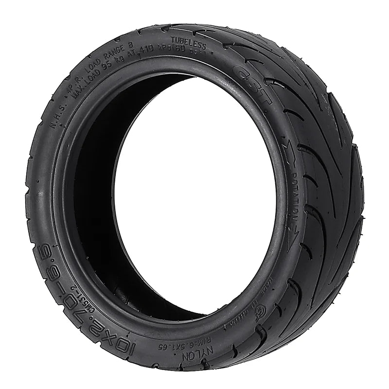 CST 10x2.70-6.5 Tubeless Tire 10-inch Electric Scooter 10x2.70-6.5 Replacement Tire CST 10*2.7-6.5 Vacuum Tire High-quality Vacuum Tyre for Electric Scooter Pneumatic Wheel Parts