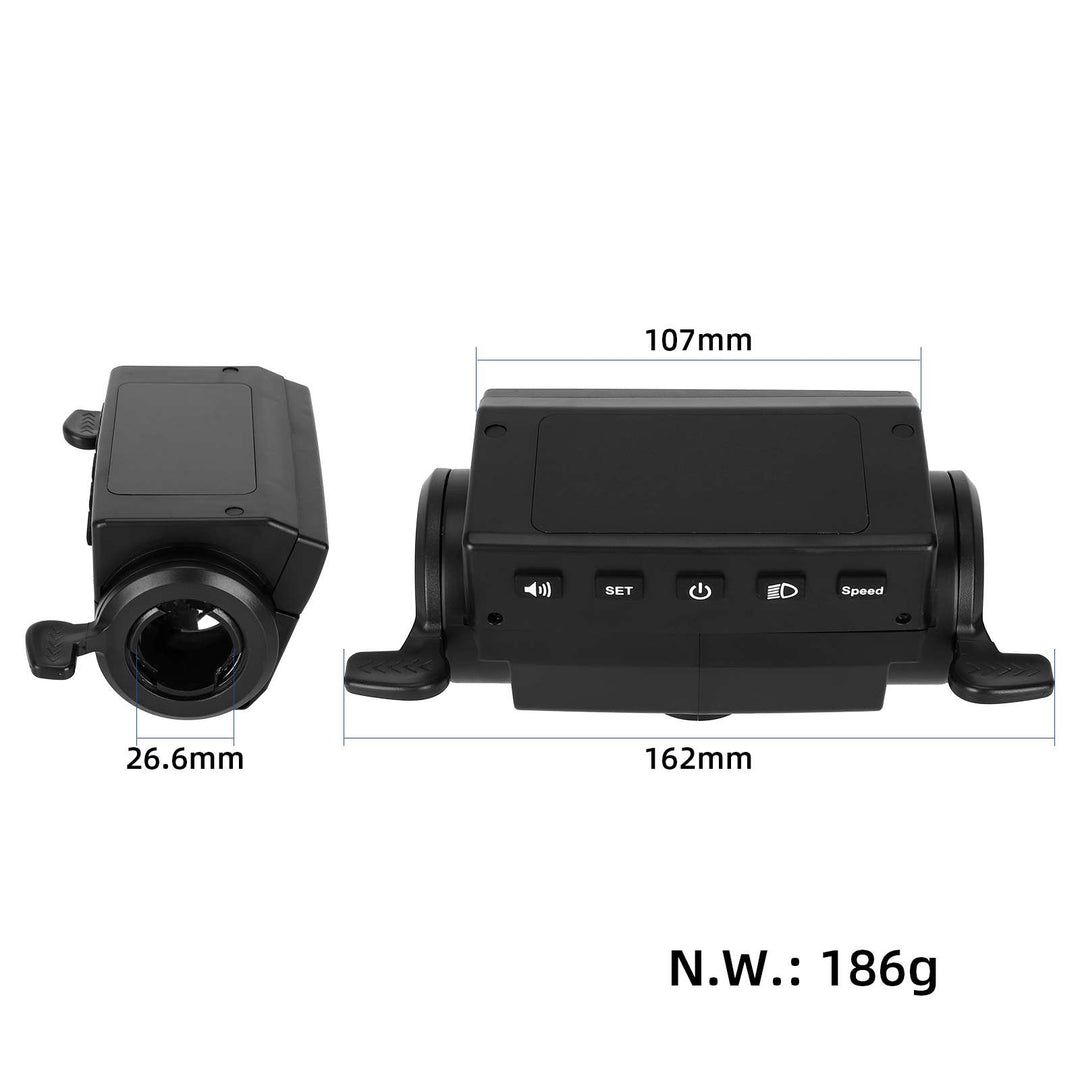 Controller dello strumento con scheda madre Display LED Set maniglia leggera per Kugoo S1 S2 S3 ETWOW Scooter Elettrico Pannello di controllo Assemblaggio Cruscotto Parti del display Schermo del display Custodia Controller Schermo Paralume