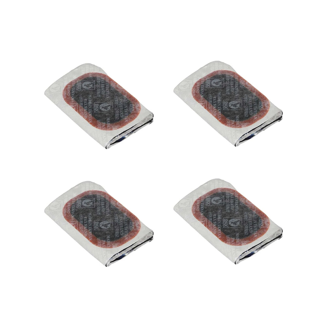 Pigeon Big Piece 24 Pcs/box-Cold Patch Bicycle and Motorcycle Patch Patch Tire Repair Tool Bicycle Tire Repair Kit MTB Cycling Flat Tyre Repair Rubber Patch Glue Lever Free Cold Patch Sealant Bike Inner Tube Repair Tool