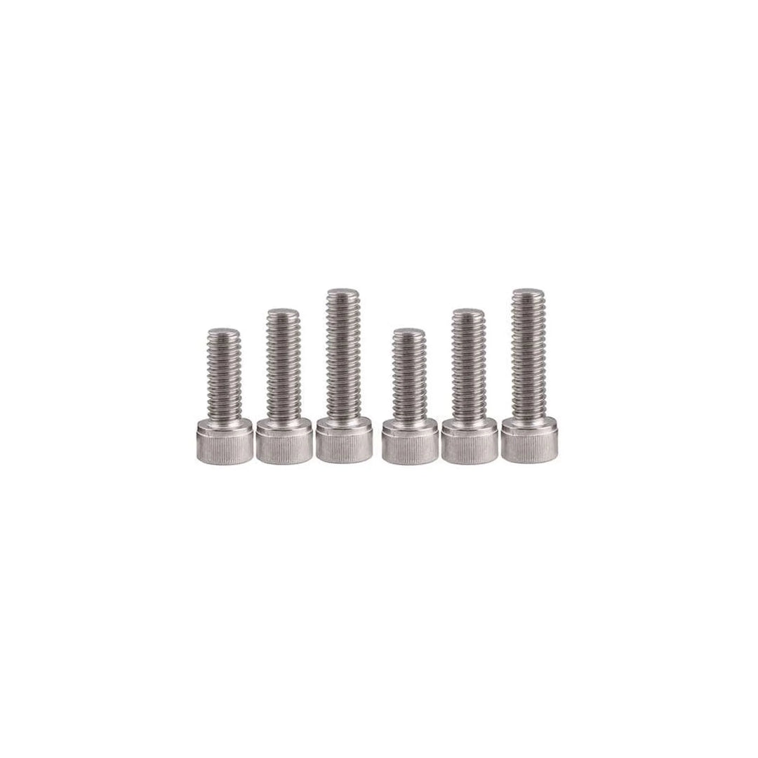 M5*20+M5*30+M5*35 Hexagonal 201 Stainless Steel Screws (6 Screws) for Installing Ulip 10*3/255*80(80/65-6) Solid Tire with Red Circle for Speedual Grace 10 Zero 10X Kugoo M4 Pro Kaabo Mantis 10 Kaabo Wolf Warrior Scooters