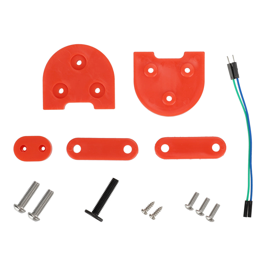 Red 10 inch Rear Fender Wheel Foot Support Spacer Bracket Kit For Xiaomi M365/Pro/1S E-Scooter Mudguard Kickstand Accessorie 10 Inch Heightening Pad for Refitting M365 and Pro Scooter to 10 inch Scooter M365 10 inch Kit Pro 10 inch Kit