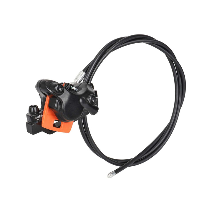 Freno a disco idraulico anteriore sinistro NUTT per scooter elettrico con cavo tubolare da 1300 mm, sensore 2 pin maschio, freni con interruzione di alimentazione da 140 160 mm per scooter elettrico Kugoo G2 Pro /M4 Pro /M5 Pro