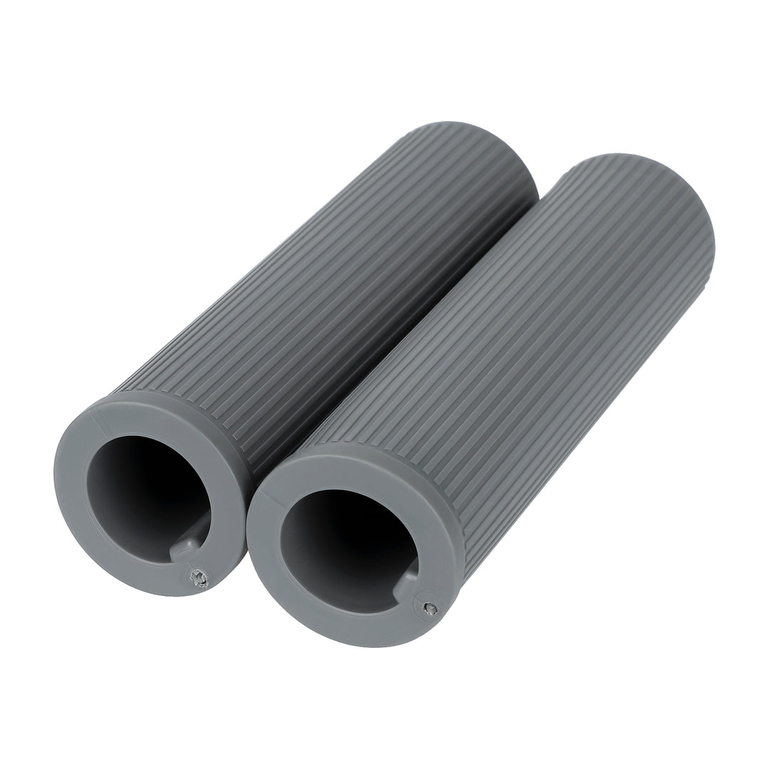 1 Paio Manopole in Gomma Grigie per Monopattino Xiaomi 4 Pro, Antiscivolo, Ergonomiche, Comode, Accessori per Coprimanubrio Elettrico, Manopole in Gomma Antiscivolo per Monopattino Elettrico Xiaomi 4 Pro, Pezzi di Ricambio
